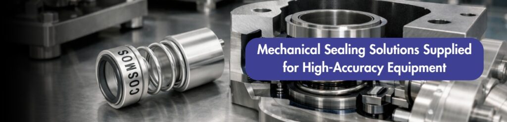 High-accuracy mechanical sealing solutions supplied by Cosmos Seals for precision industrial equipment and rotating machinery