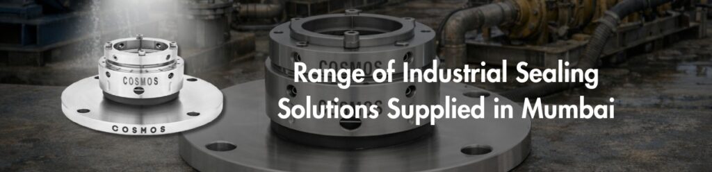 Range of industrial sealing solutions in Mumbai by Cosmos Seals including pump and agitator mechanical seals