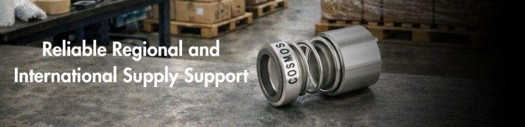 Reliable regional and international mechanical seal supply support from Cosmos Seals for industrial customers across Malaysia and global markets