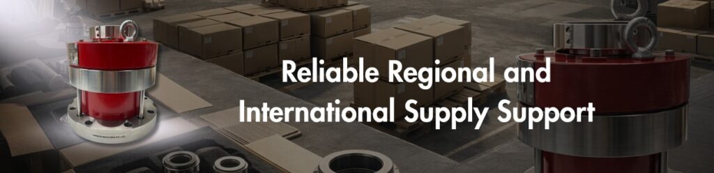 Reliable regional and international supply support for industrial mechanical seals with export logistics