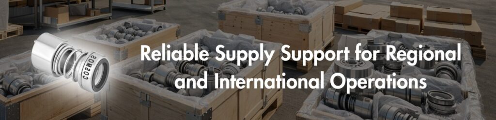 packaging and dispatch of industrial mechanical seals for regional and international industrial supply by Cosmos Seals