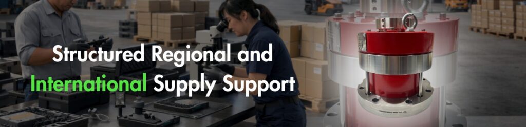 Structured regional and international mechanical seal supply support provided by Cosmos Seals for industrial customers worldwide