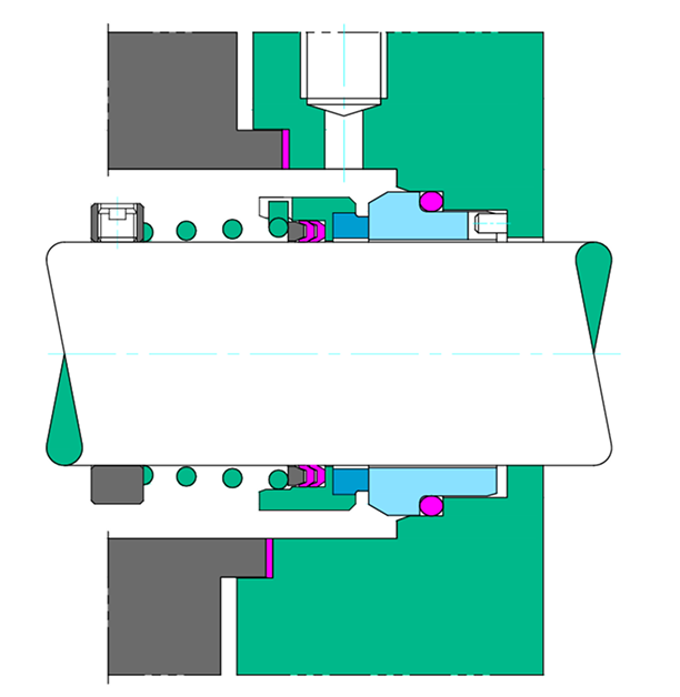 Conical Spring Seal CS11 | Cosmos Seals
            class=