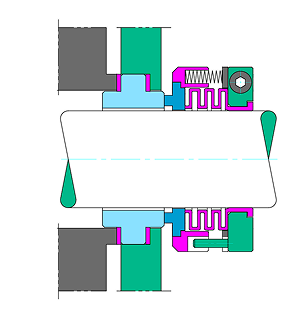 Teflon Bellow TB01 Drawing | Cosmos Seals
            class=